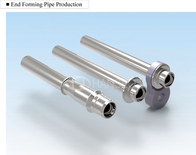 End Forming Pipe Production